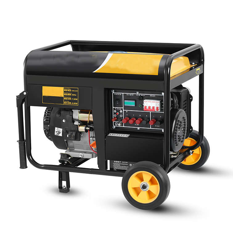 便攜式發電機組（220V+380V）LT-BFD8.5